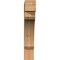 Ekena Millwork Legacy Block Smooth Bracket, Western Red Cedar, 5 1/2"W x 28"D x 32"H BKT06X28X32LEC05SWR - alternate 3